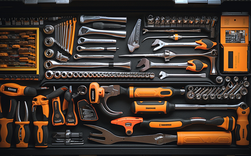 Verschiedene Modelle von Torx-Schraubendrehern im Test